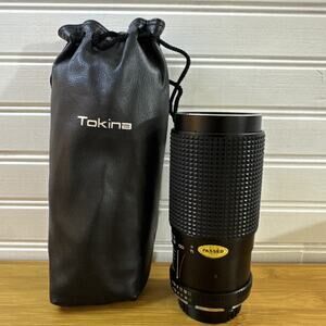 Tokina RMC II 80-200mm f/4 Telephoto Zoom Lens for Canon FD Manual Focus Vintage